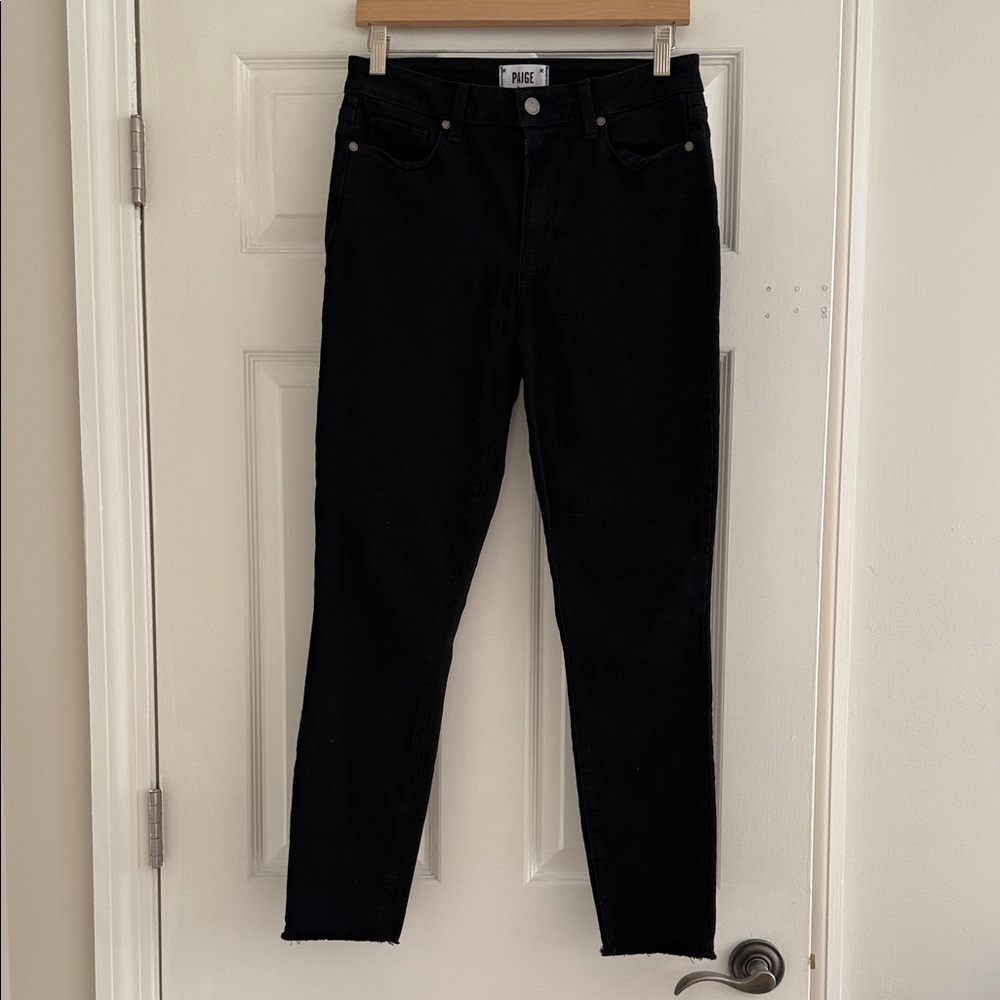 Paige Hoxton Women's Skinny Black Jeans Size 28
